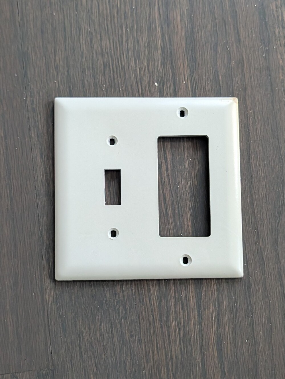 Pass & Seymour / Legrand 2-Gang Combination Toggle & Decora Wall Plate
